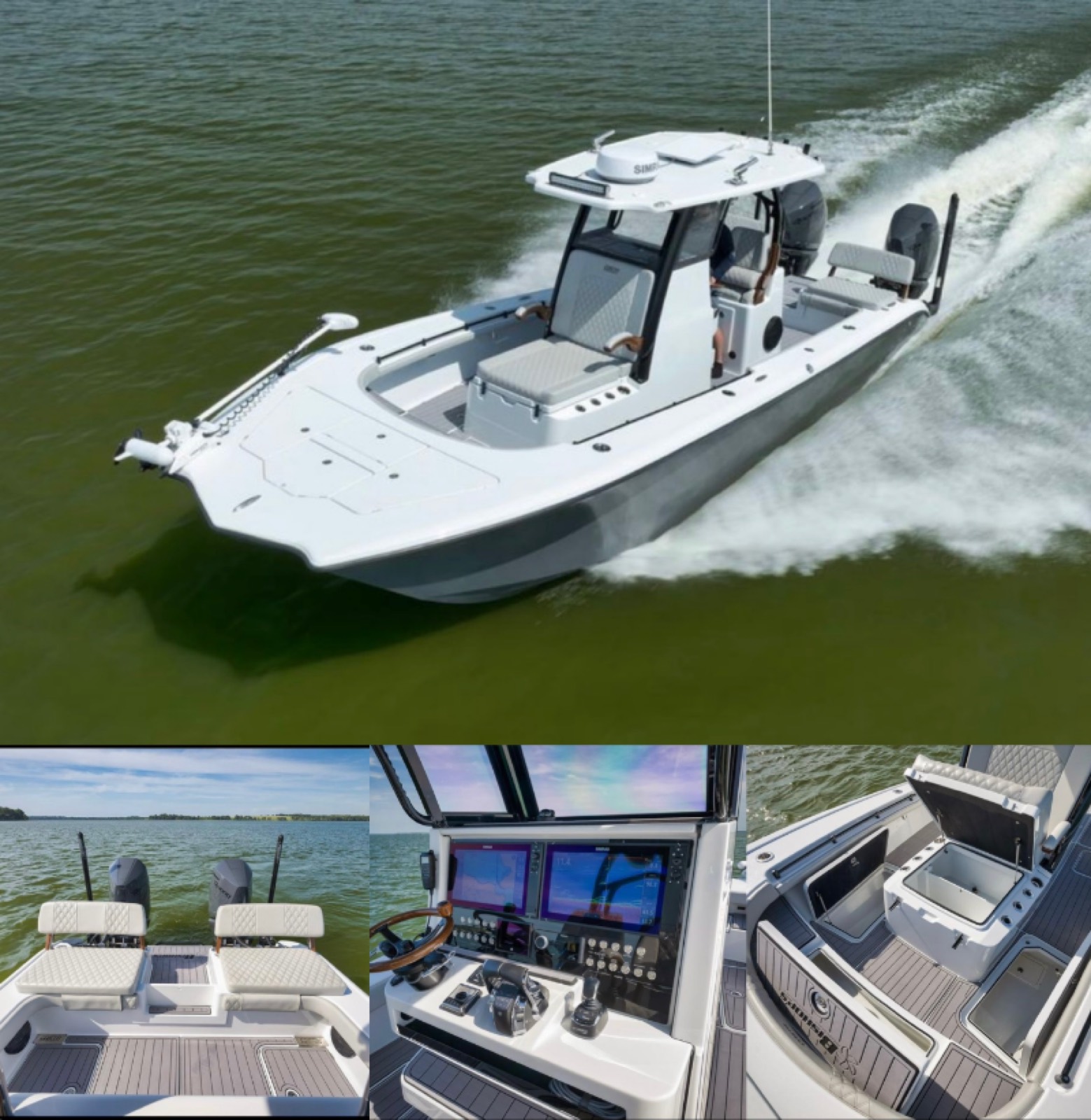 The Costa Custom 264 HC hybrid catamaran